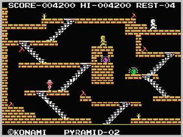 King's Valley - Screenshot - Gameplay (World) - 256x192