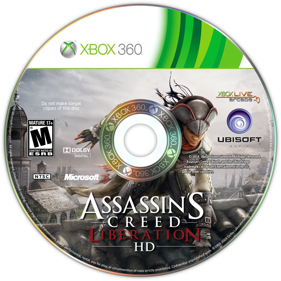 Assassin's Creed: Liberation HD - Fanart - Disc (North America) - 1459x1459