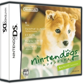 Nintendogs: Shiba & Friends - Box - 3D (Japan) - 900x911