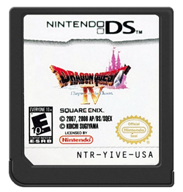 Dragon Quest IV: Chapters of the Chosen - Cart - Front (North America) - 571x600