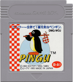 Pingu: Sekai de 1ban Genki na Penguin - Cart - Front (Japan) - 1000x1132