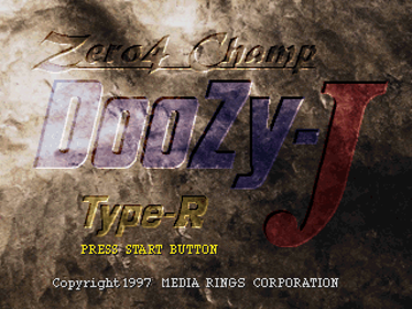 Zero4 Champ DooZy-J Type-R - Screenshot - Game Title (Japan) - 320x240
