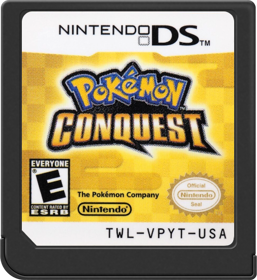 Pokémon Conquest - Cart - Front (North America) - 517x564