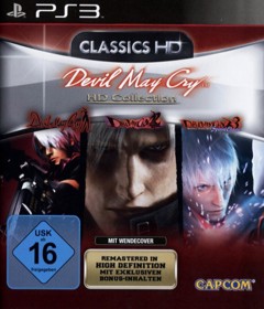 Devil May Cry HD Collection - Box - Front (Germany) - 499x582