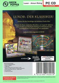 Luxor: Amun Rising - Box - Back (World) - 565x800
