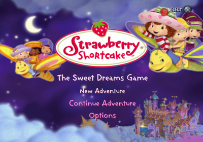 Strawberry Shortcake: The Sweet Dreams Game - Screenshot - Game Select (North America) - 640x448