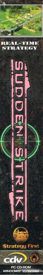 Sudden Strike - Box - Spine (North America) - 125x800