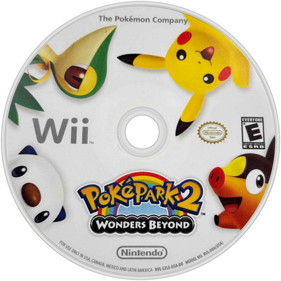 PokéPark 2: Wonders Beyond - Disc (North America) - 1280x1280