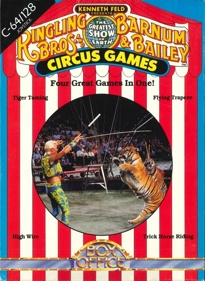 Ringling Brothers and Barnum & Bailey: Circus Games - Box - Front (North America) - 511x700