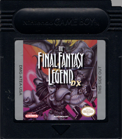 The Final Fantasy Legend DX - Cart - Front (North America) - 668x763