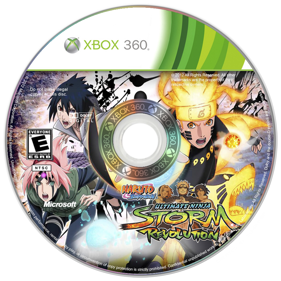 Naruto Shippuden: Ultimate Ninja Storm Revolution - Disc (United States) - 900x900