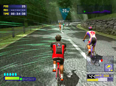 Le Tour de France - Screenshot - Gameplay (Europe) - 640x480