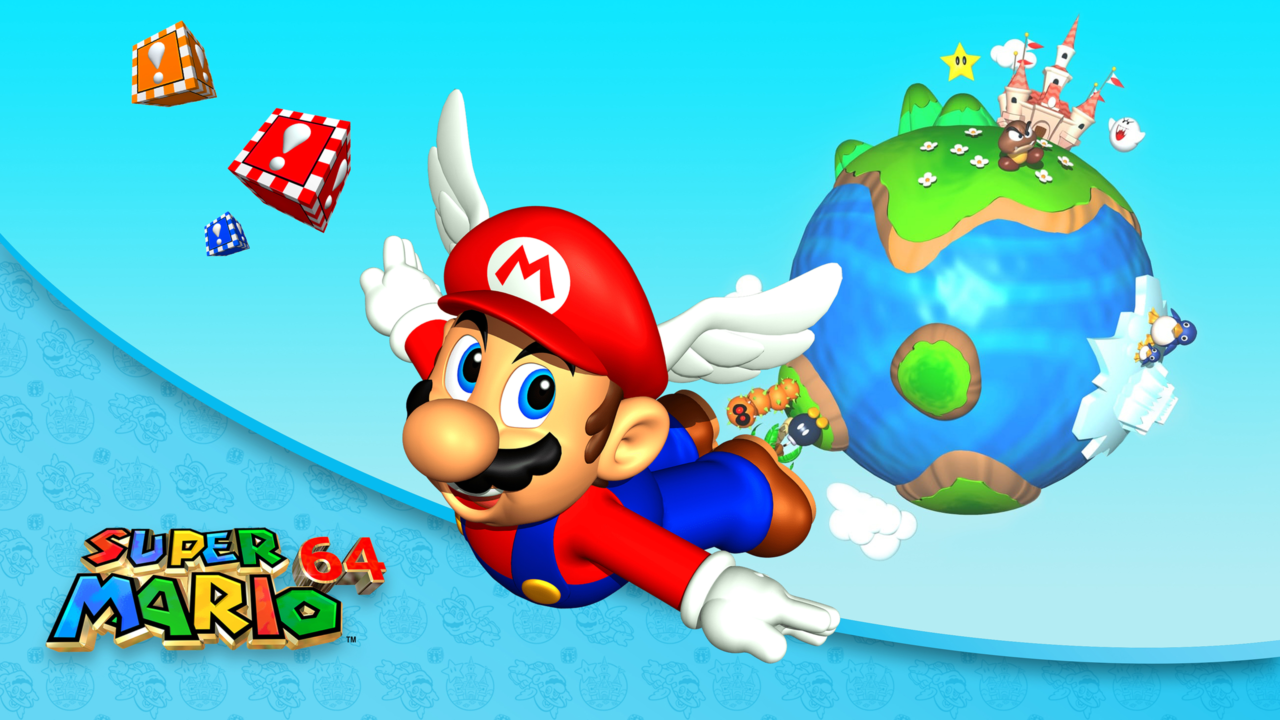 Illustration of Super Mario 64