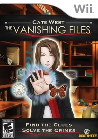 Cate West: The Vanishing Files - Box - Front (North America) - 1000x1414