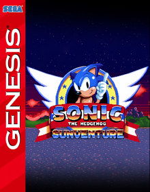 Sonic Sunventure - Fanart - Box - Front (World) - 798x1016