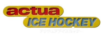 Actua Ice Hockey - Clear Logo (Japan) - 700x250