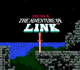 Zelda II: The Adventure of Link - Screenshot - Game Title (World) - 256x224