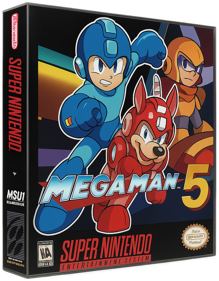 Mega Man 5 - Box - 3D (World) - 776x995