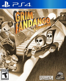 Grim Fandango: Remastered - Box - Front (North America) - 696x863