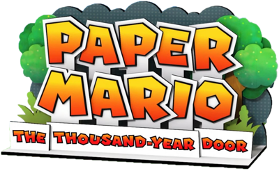 Paper Mario: The Thousand-Year Door - Clear Logo (World) - 1258x774