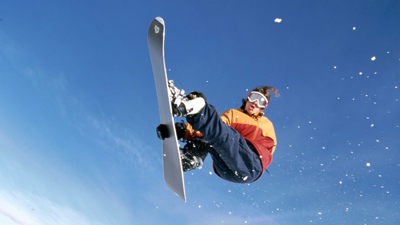 Illustration of ESPN Winter X Games Snowboarding