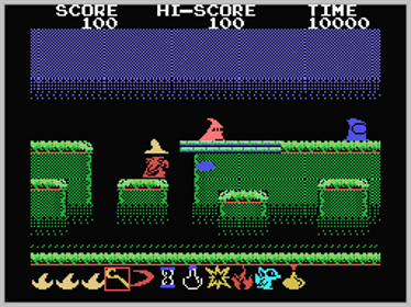 Magical Kid Wiz - Screenshot - Gameplay (World) - 256x192