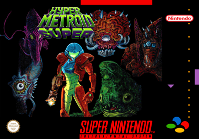Hyper Metroid Super - Box - Front (World) - 1800x1263