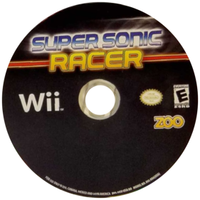 Super Sonic Racer - Disc (United States) - 600x600