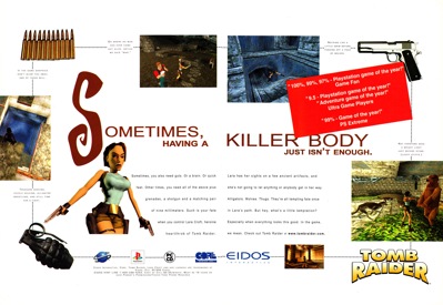 Tomb Raider - Advertisement Flyer - Front (North America) - 3213x2213