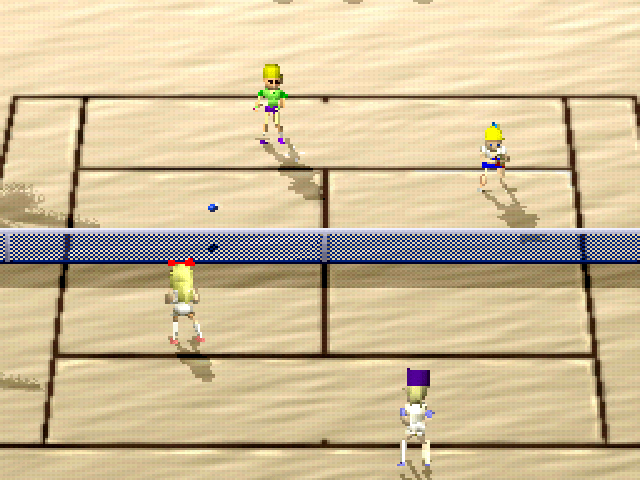 Illustration of Namco Tennis Smash Court