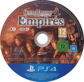 Samurai Warriors 4: Empires - Disc (World) - 685x668
