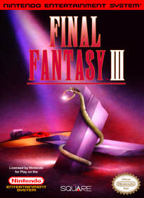 Final Fantasy III - Fanart - Box - Front (North America) - 2000x2738