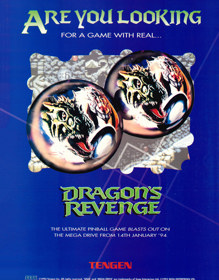 Dragon's Revenge - Advertisement Flyer - Front (United Kingdom) - 1720x2200