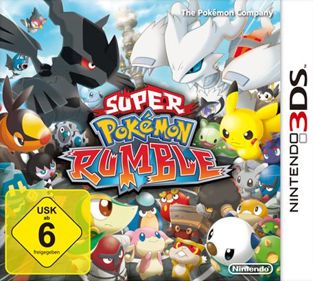 Pokémon Rumble Blast - Box - Front (Germany) - 456x409