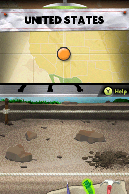 Illustration of Digging for Dinosaurs