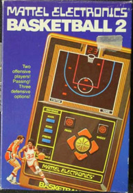 Mattel Electronics: Basketball 2 - Box - Front (North America) - 340x492