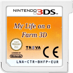 My Life on a Farm 3D - Cart - Front (Europe) - 500x500