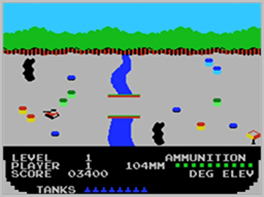 Beach-Head - Screenshot - Gameplay (World) - 256x192