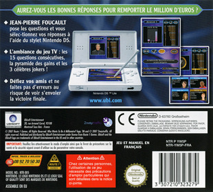 Who Wants to be a Millionaire: 1st Edition - Box - Back (France) - 640x579