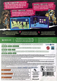 Monster High: New Ghoul in School - Box - Back (North America) - 916x1296