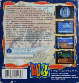 Arabian Nights - Box - Back (Europe) - 912x963