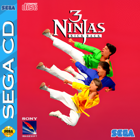 3 Ninjas Kick Back / Hook - Fanart - Box - Front (North America) - 709x709