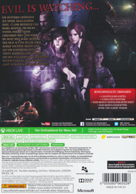 Resident Evil: Revelations 2 - Box - Back (Germany) - 600x858