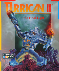 Turrican II: The Final Fight - Box - Front (Europe) - 1426x1716