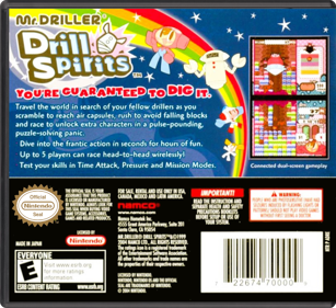 Mr. Driller: Drill Spirits - Box - Back - Reconstructed (North America) - 774x708