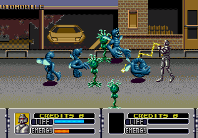 Alien Storm - Screenshot - Gameplay (World) - 640x448