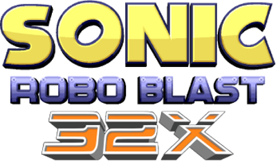 Sonic Robo Blast 32X - Clear Logo (World) - 346x202