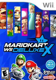 Mario Kart Wii Deluxe X - Box - Front (World) - 897x1275
