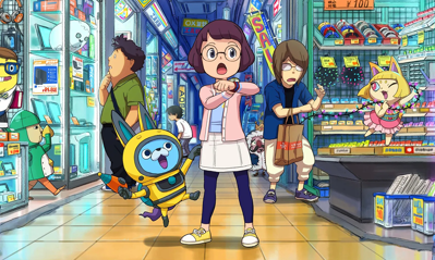 Yo-kai Watch 3 - Fanart - Background (United States) - 1793x1073