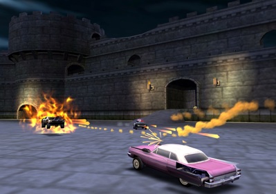 Twisted Metal: Head-On: Extra Twisted Edition - Screenshot - Gameplay (North America) - 2432x1705